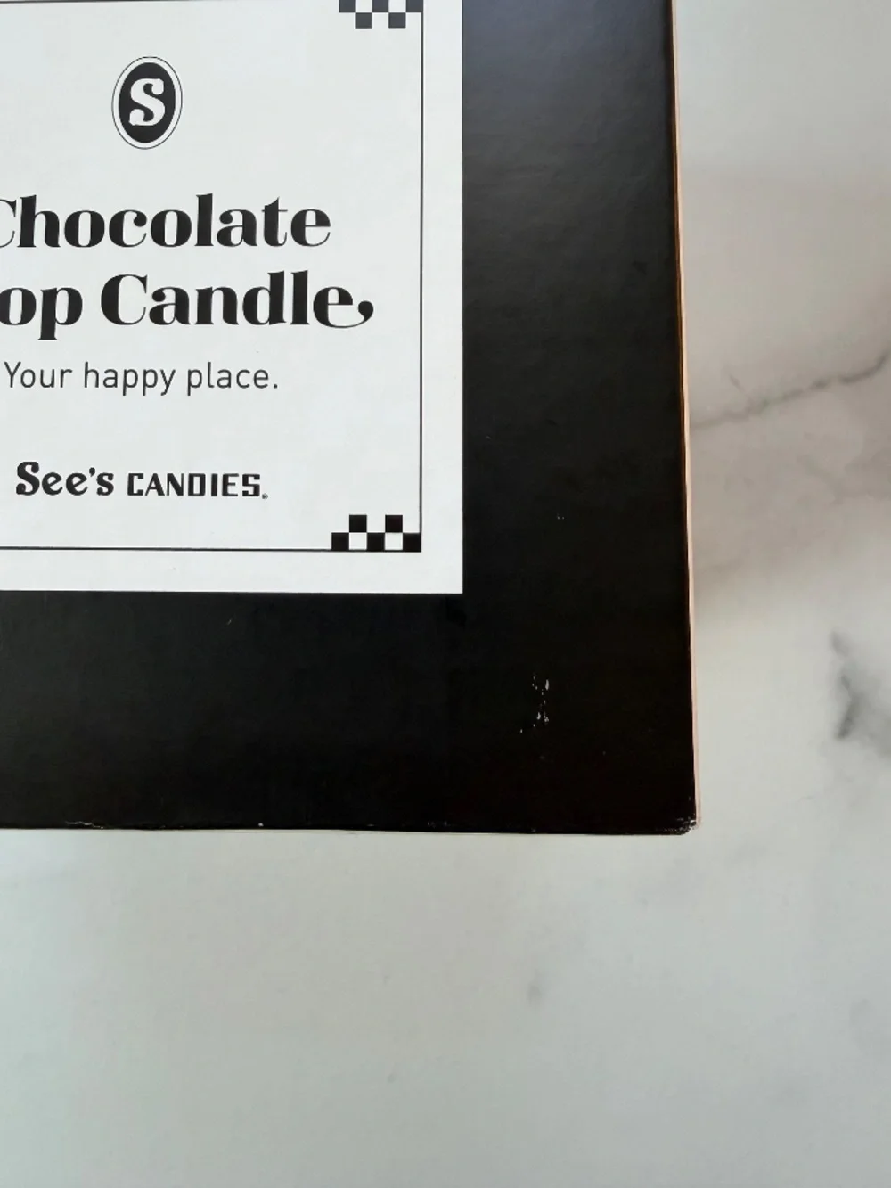 See’s Candies Chocolate Shop Candle Ritual + Fancy Vegan Soy Wax New in Box